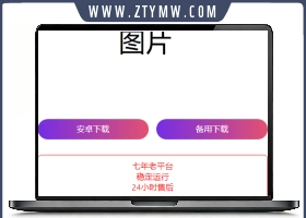 2024最火的软件宣传单页源码